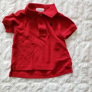Ralph Lauren red polo